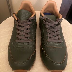 Reebok Kids Olive and Tan Sneakers - Kendrick Lemar Edition!